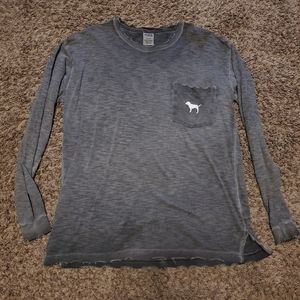 vs pink long sleeve t-shirt